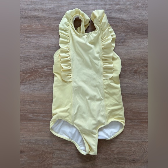 Girls Minnow Ruffle One-Piece Swimsuit - Picture 5 of 9